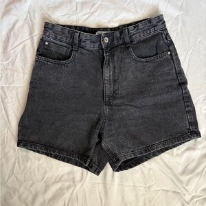 Zara Dark Gray Jean Shorts